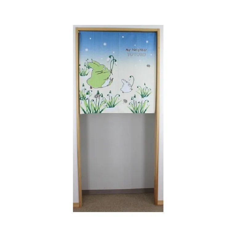 Décoration Murale>Maison Ghibli Rideaux Totoro Flocons de Neige - Mon Voisin Totoro