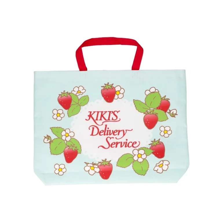 Sacs>Maison Ghibli Sacoche d'écolier Jiji Fraise - Kiki la petite sorcière