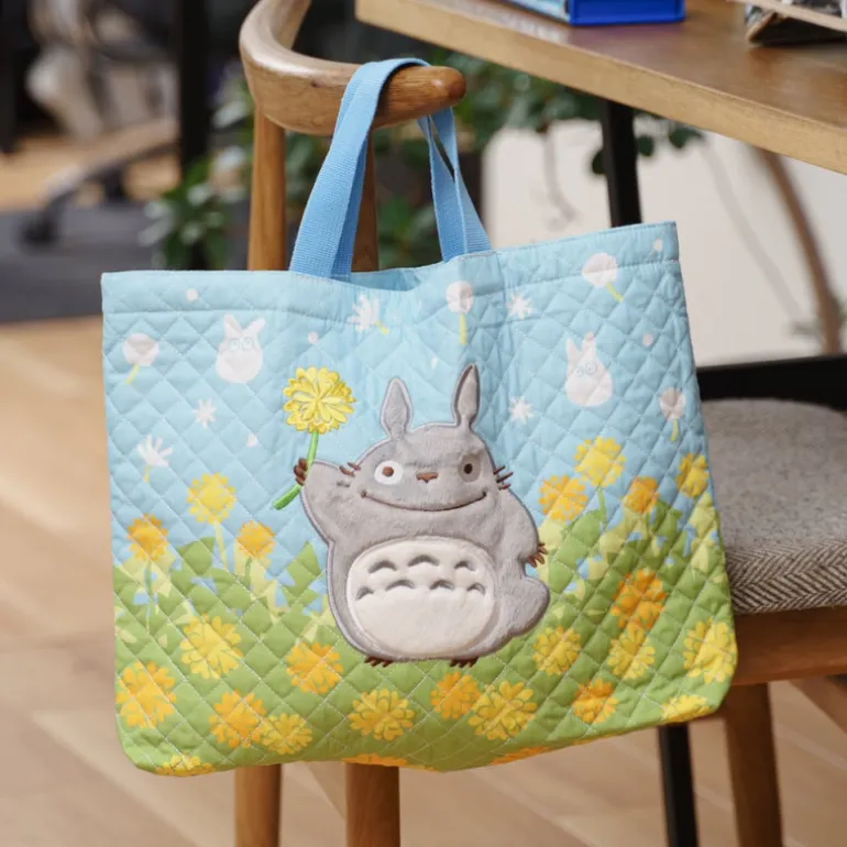 Sacs>Maison Ghibli Sacoche d'écolier Totoro Pissenlits - Mon VoisinTotoro