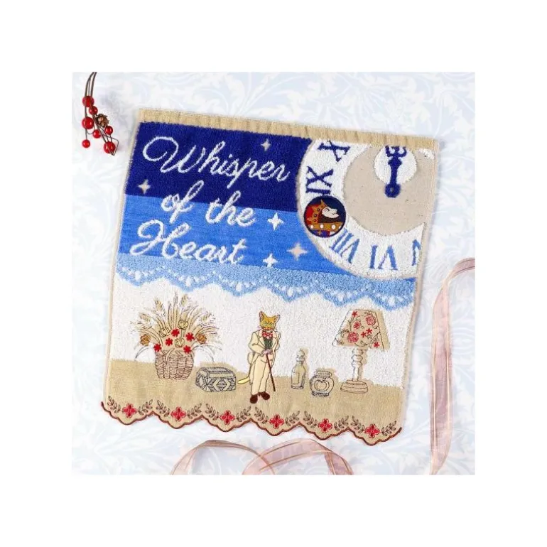 Linge De Maison>Maison Ghibli Serviette Baron Brocanteur 34x36 cm - Si tu tends l'oreille