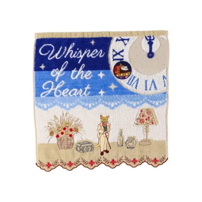 Linge De Maison>Maison Ghibli Serviette Baron Brocanteur 34x36 cm - Si tu tends l'oreille