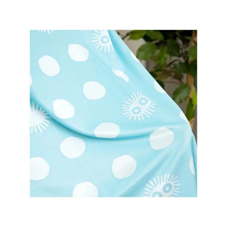 Linge De Maison>Maison Ghibli Serviette de plage Motifs Noiraude 85 x 115 cm - Mon voisin Totoro