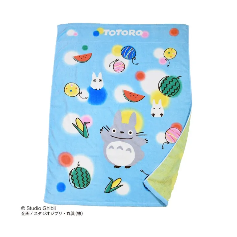 Linge De Maison>Maison Ghibli Serviette de plage Vacances d'été 85 x 115 cm - Mon Voisin Totoro