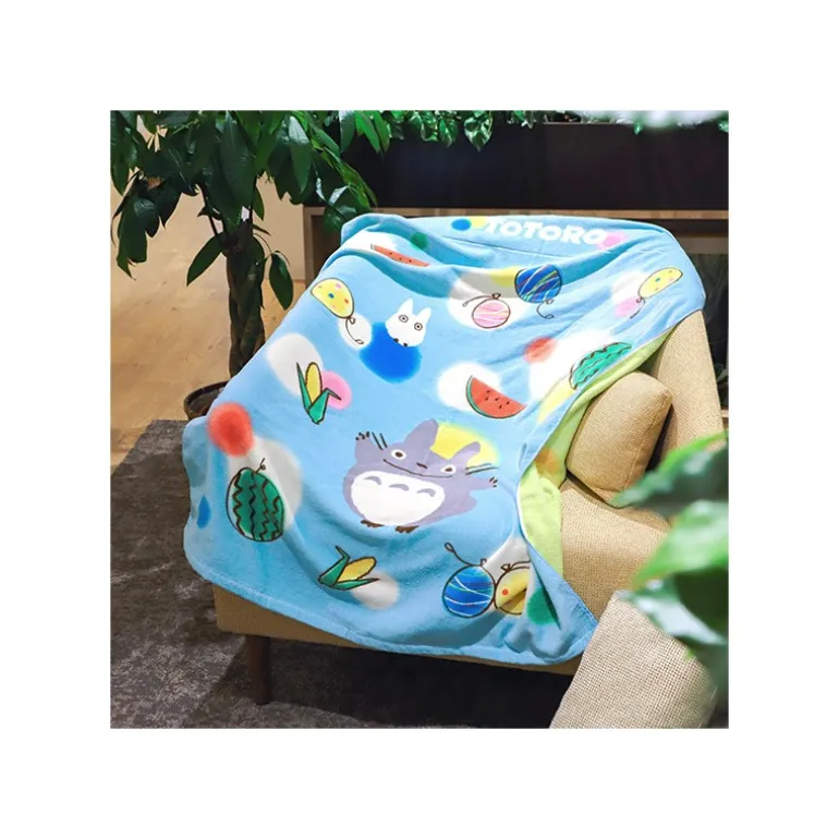 Linge De Maison>Maison Ghibli Serviette de plage Vacances d'été 85 x 115 cm - Mon Voisin Totoro