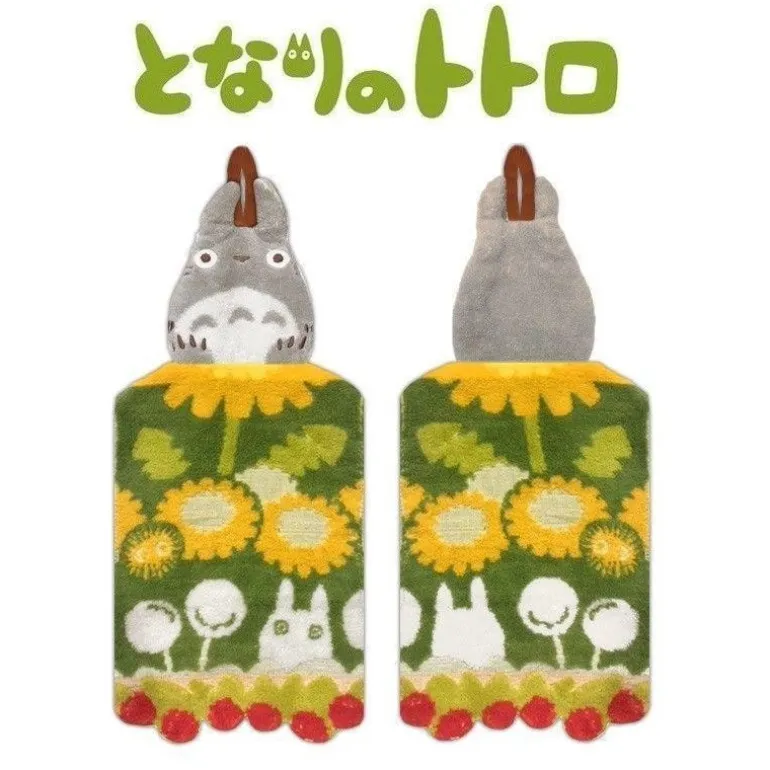 Linge De Maison>Maison Ghibli Serviette Mascotte Totoro Gris  20x45 cm- Mon Voisin Totoro