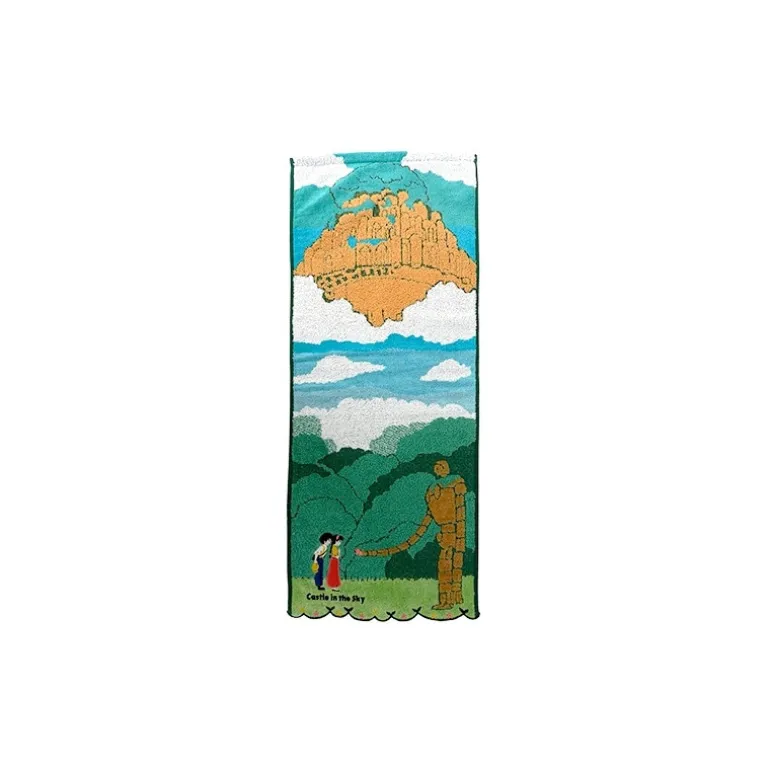 Linge De Maison>Maison Ghibli Serviette Robot Jardinier 34x80 cm - Le Château dans le ciel
