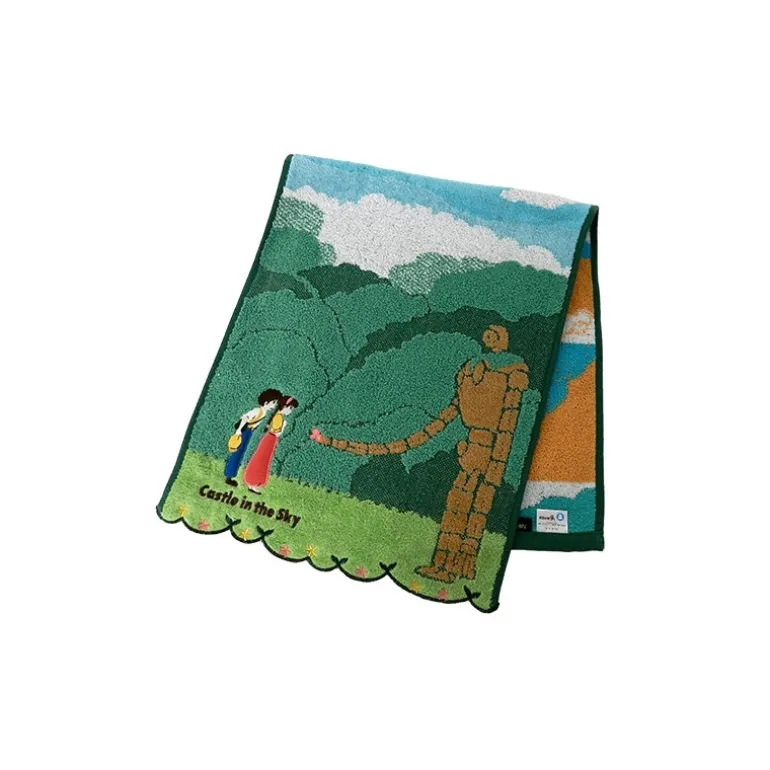 Linge De Maison>Maison Ghibli Serviette Robot Jardinier 34x80 cm - Le Château dans le ciel