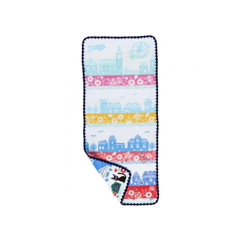Linge De Maison>Maison Ghibli Serviette Rues de Paris 34x80 cm - Kiki la petite sorcière
