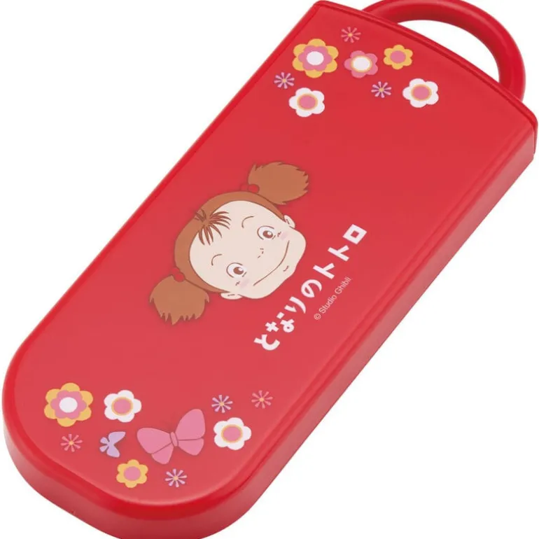 Cuisine Et Table>Maison Ghibli Set Baguettes Cuillère Fourchette Mei rouge - Mon Voisin Totoro