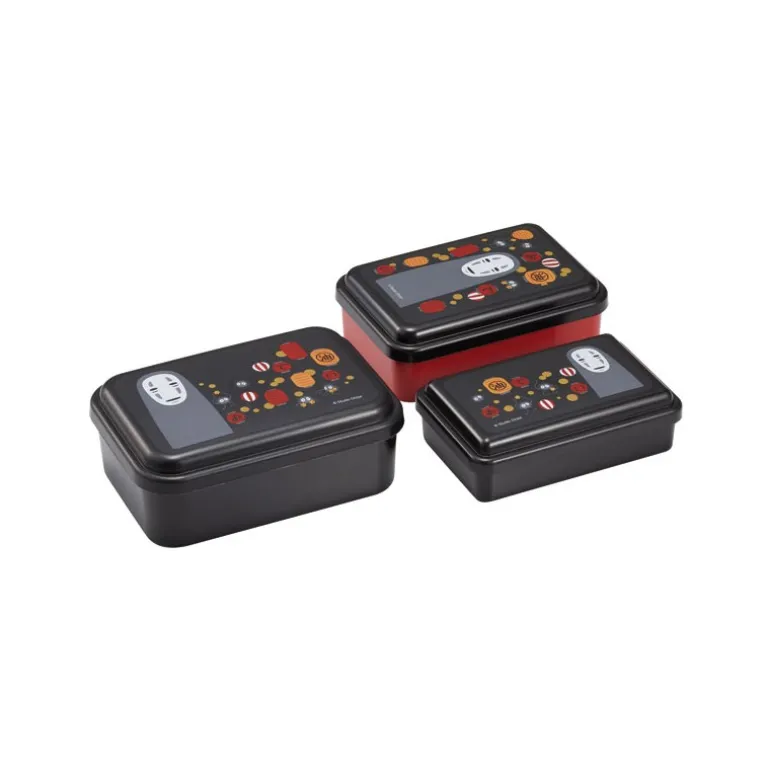 Cuisine Et Table>Maison Ghibli Set de 3 Bento Box No Face & Lanternes - Le Voyage de Chihiro
