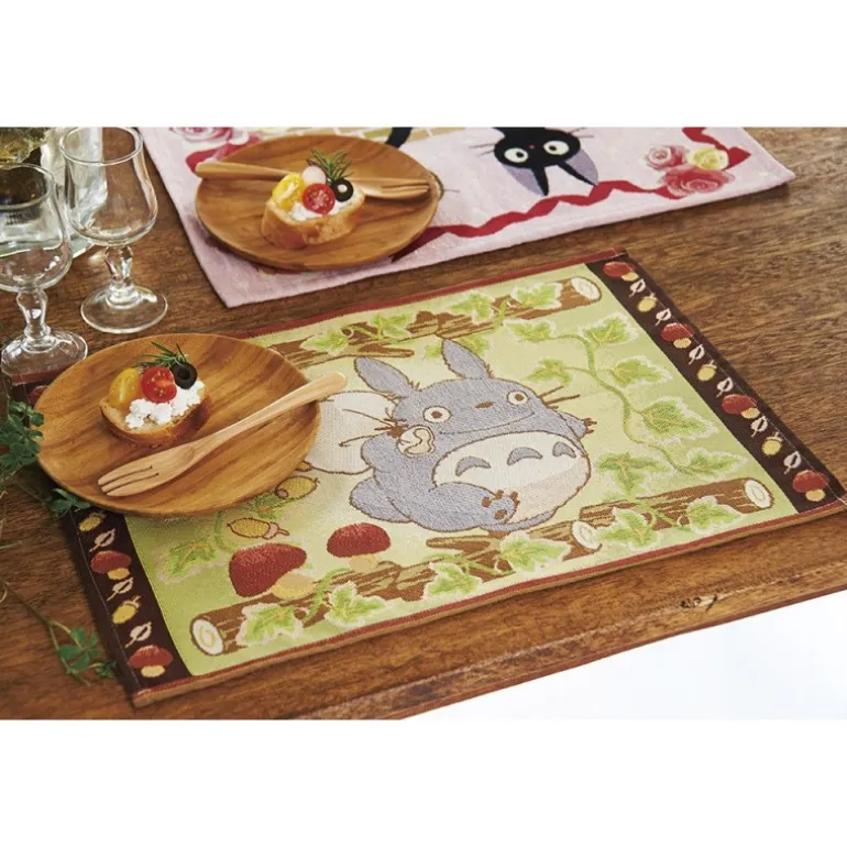 Cuisine Et Table>Maison Ghibli SET DE TABLE TISSU TOTORO BALUCHON - MON VOISIN TOTORO