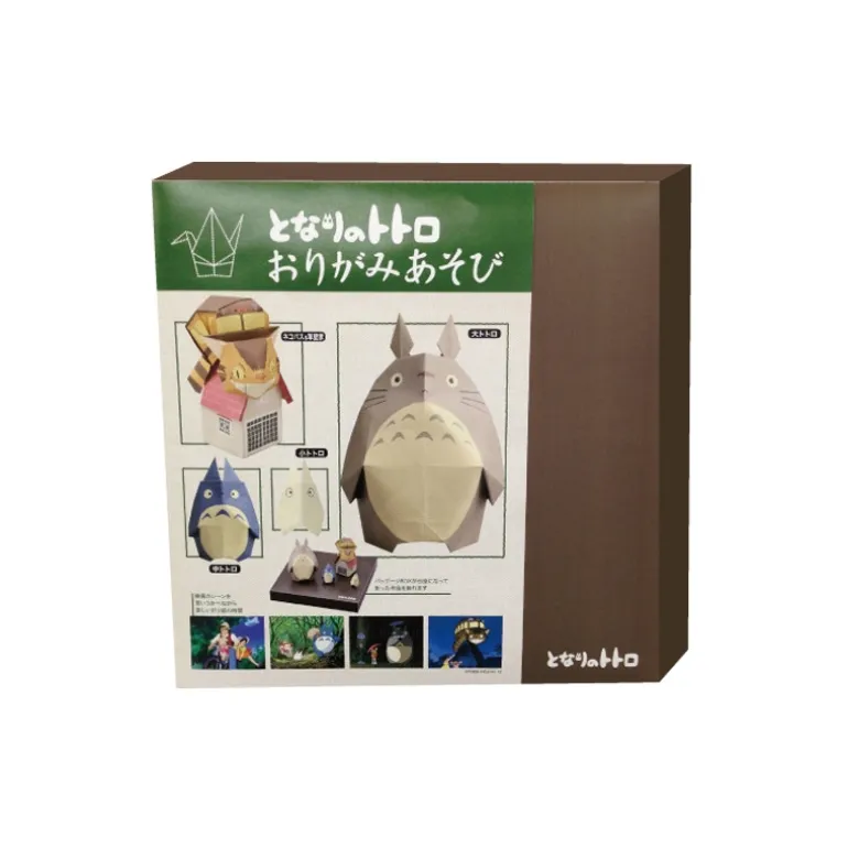 Loisirs Créatifs>Maison Ghibli Set Origami Totoro devant la maison - Mon Voisin Totoro