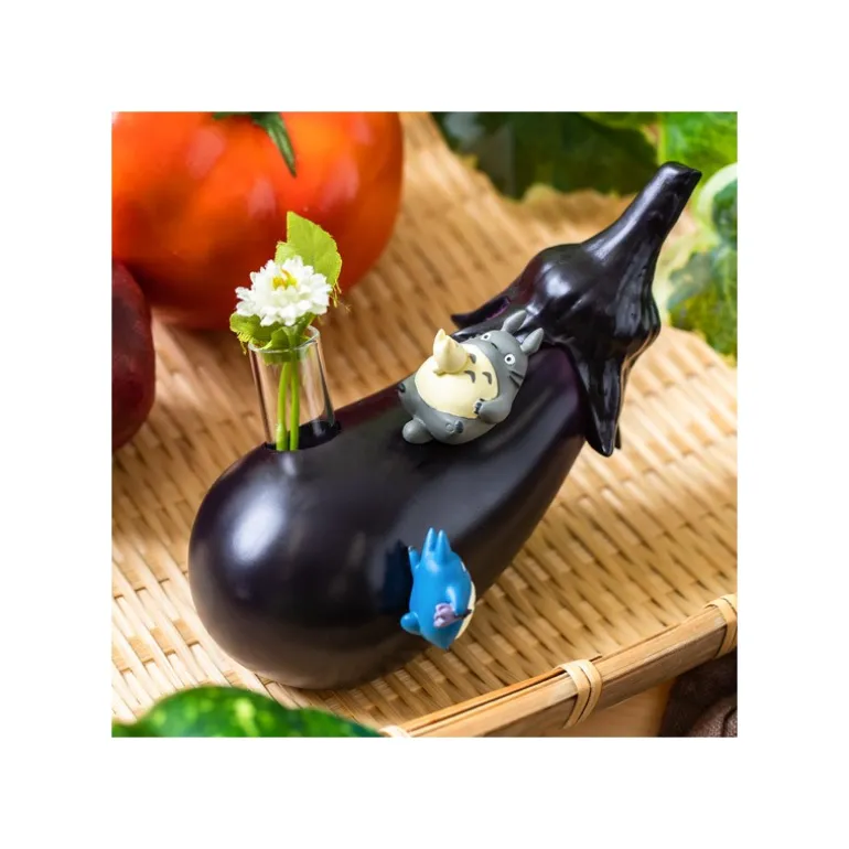 Décoration>Maison Ghibli Soliflore Aubergine - Mon Voisin Totoro