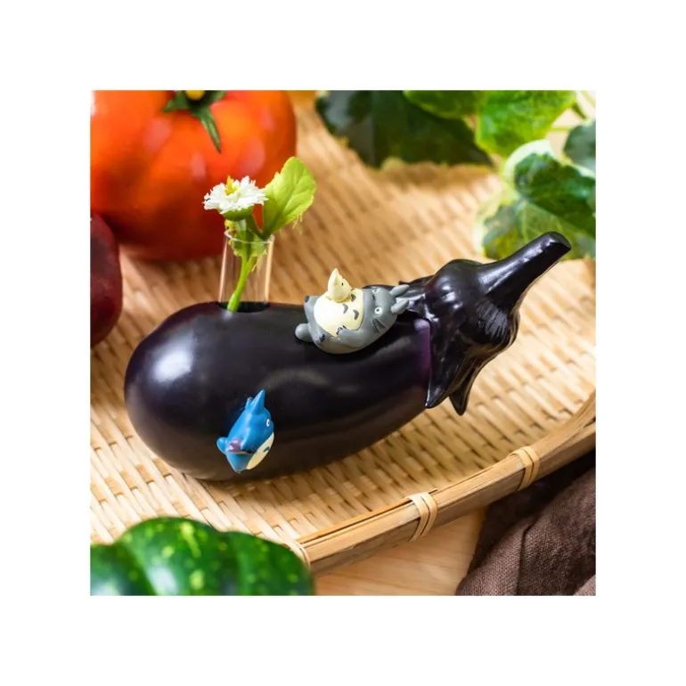 Décoration>Maison Ghibli Soliflore Aubergine - Mon Voisin Totoro