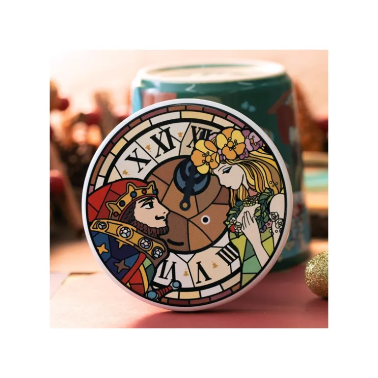 Cuisine Et Table>Maison Ghibli Sous-verre céramique Roi des Nains & Princesse - Si tu tends l'oreill