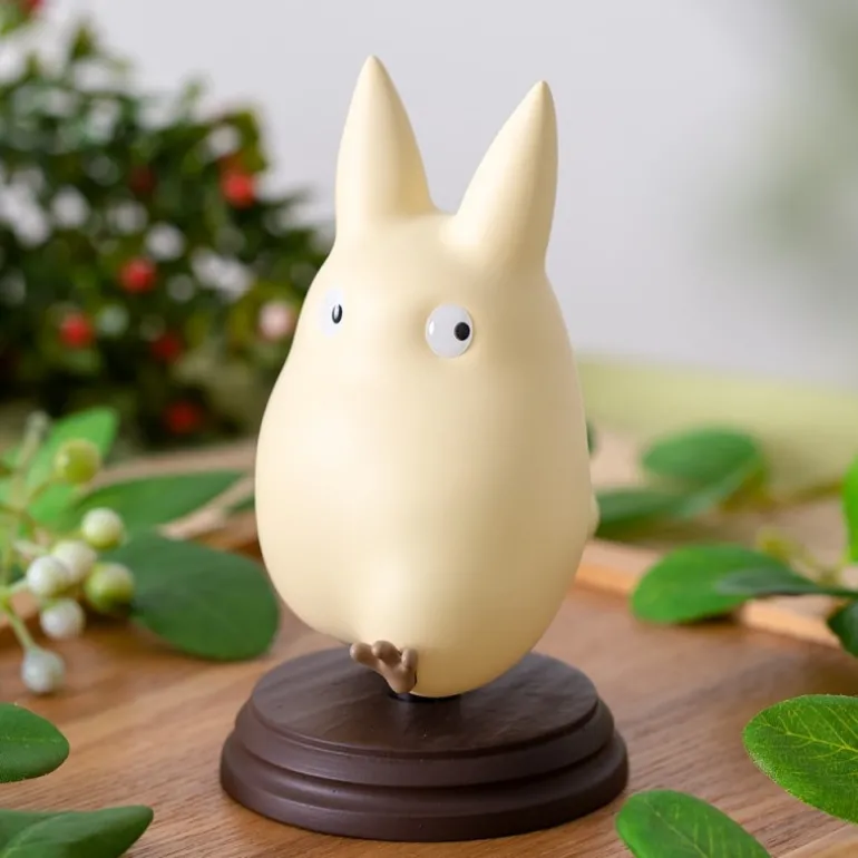 Statues>Maison Ghibli Statuette Totoro blanc marchant - Mon Voisin Totoro