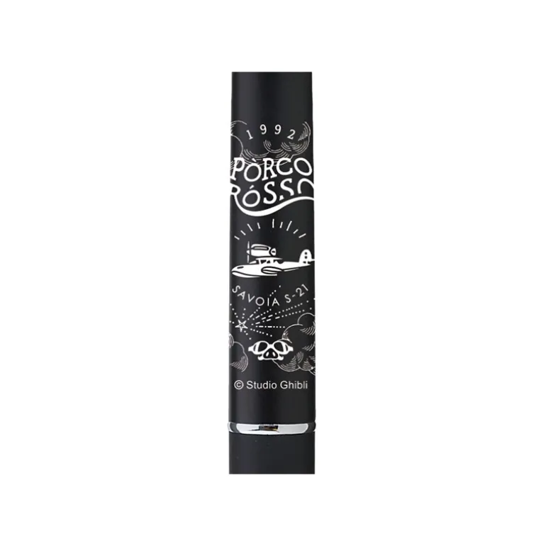 Écriture>Maison Ghibli Stylo à Bille 4 couleurs Savoia Noir - Porco Rosso