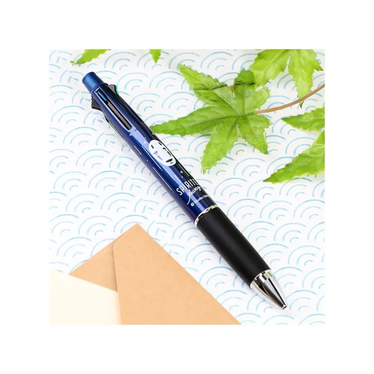 Écriture>Maison Ghibli Stylo Bille 4 couleurs Bleu - Le Voyage de Chihiro