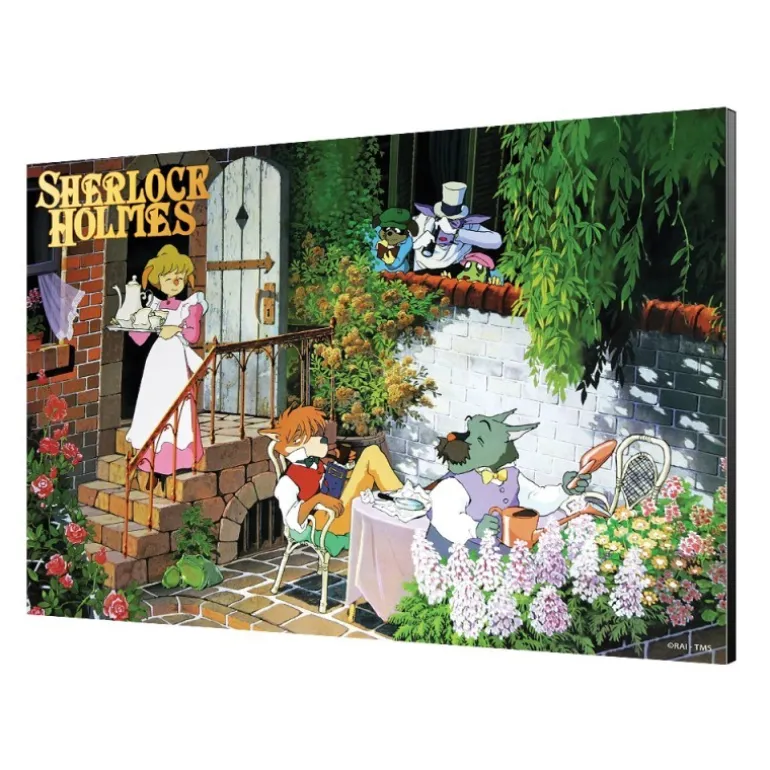 Décoration Murale>Maison Ghibli Tableau 03 - Tea time - Sherlock Holmes