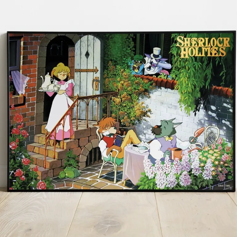 Décoration Murale>Maison Ghibli Tableau 03 - Tea time - Sherlock Holmes