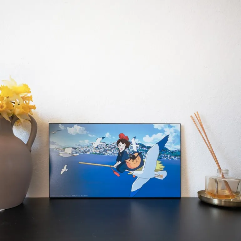 Décoration Murale>Maison Ghibli Tableau Ghibli 01 - Kiki la petite sorcière