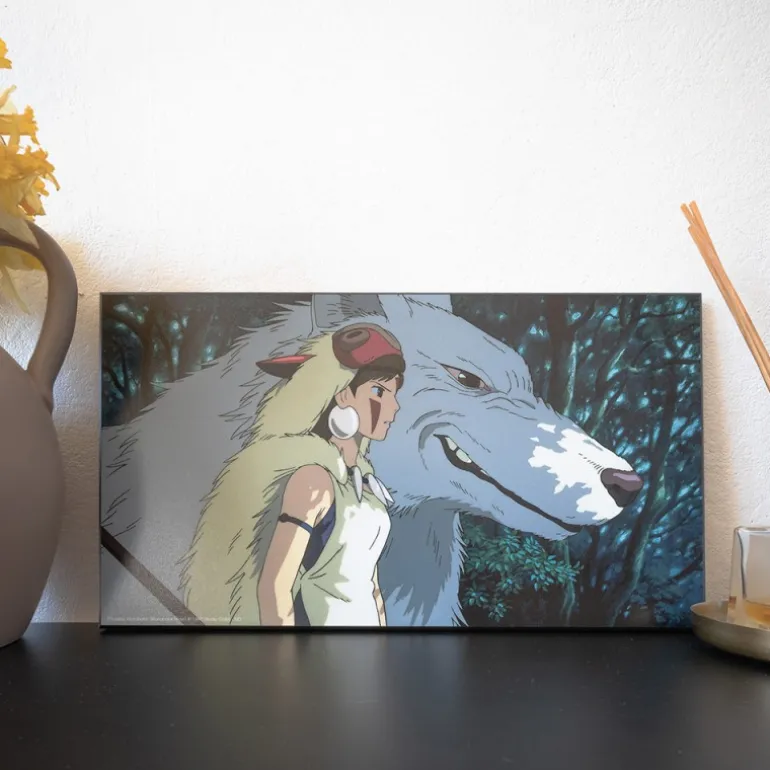 Décoration Murale>Maison Ghibli Tableau Ghibli 03 - Princesse Mononoké