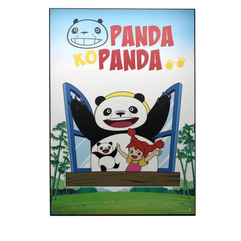 Décoration Murale>Maison Ghibli Tableau Panda Kopanda 01 - 35x50cm