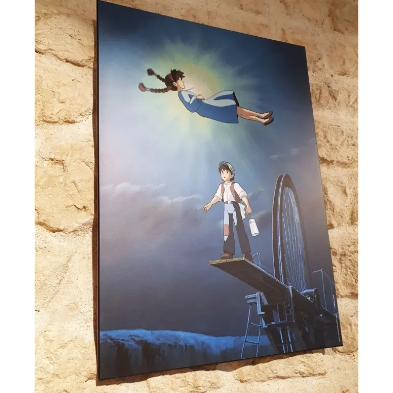 Décoration Murale>Maison Ghibli Tableau 35x50 Ghibli - Le Château dans le ciel