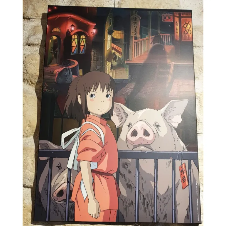 Décoration Murale>Maison Ghibli Tableau 35x50 Ghibli - Le Voyage de Chihiro