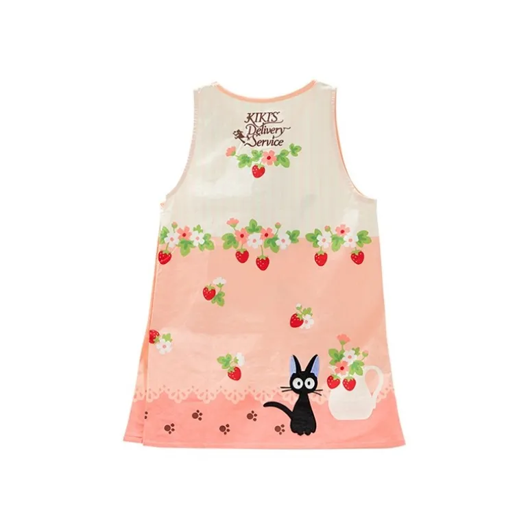 Cuisine Et Table>Maison Ghibli Tablier Jiji Fraises 84 x 61,5 cm - Kiki la petite sorcière