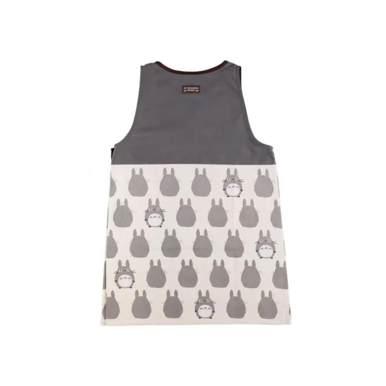 Cuisine Et Table>Maison Ghibli Tablier Silhouette Totoro Gris 84 x 61,5cm - Mon Voisin Totoro