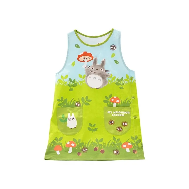 Cuisine Et Table>Maison Ghibli Tablier Totoro Champignons 84 x 61,5 cm - Mon Voisin Totoro