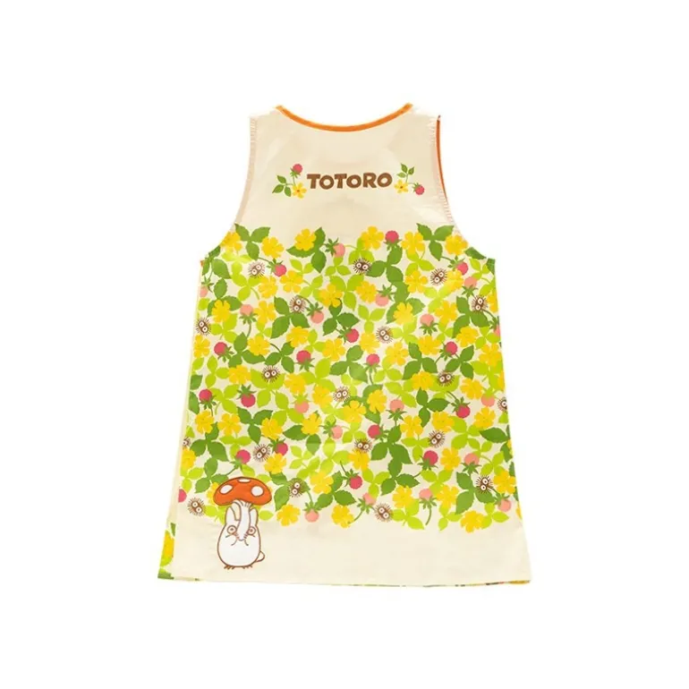 Cuisine Et Table>Maison Ghibli Tablier Totoro Champs de Fleurs 84 x 61,5 cm - Mon Voisin Totoro