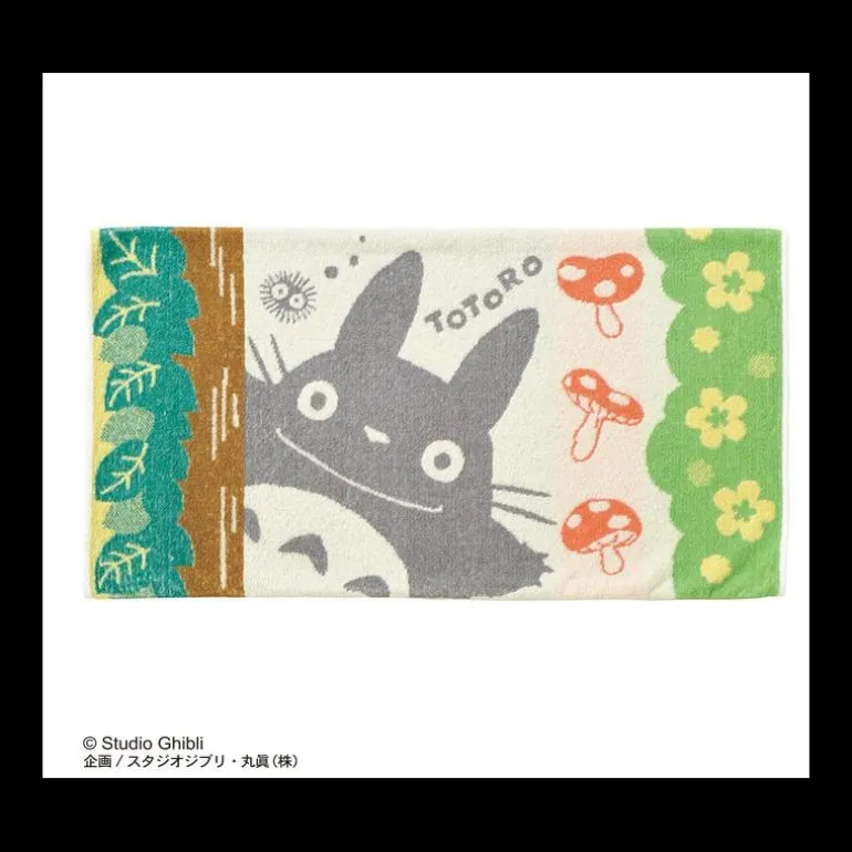 Linge De Maison>Maison Ghibli Taie d'oreiller Totoro Champignons - Mon Voisin Totoro
