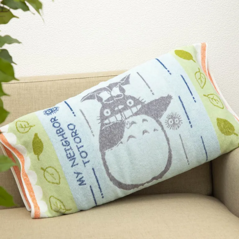 Linge De Maison>Maison Ghibli Taie d'oreiller Totoro parapluie  - Mon Voisin Totoro