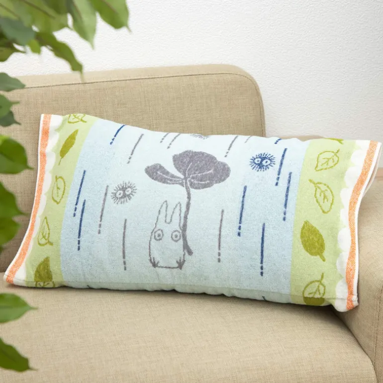 Linge De Maison>Maison Ghibli Taie d'oreiller Totoro parapluie  - Mon Voisin Totoro