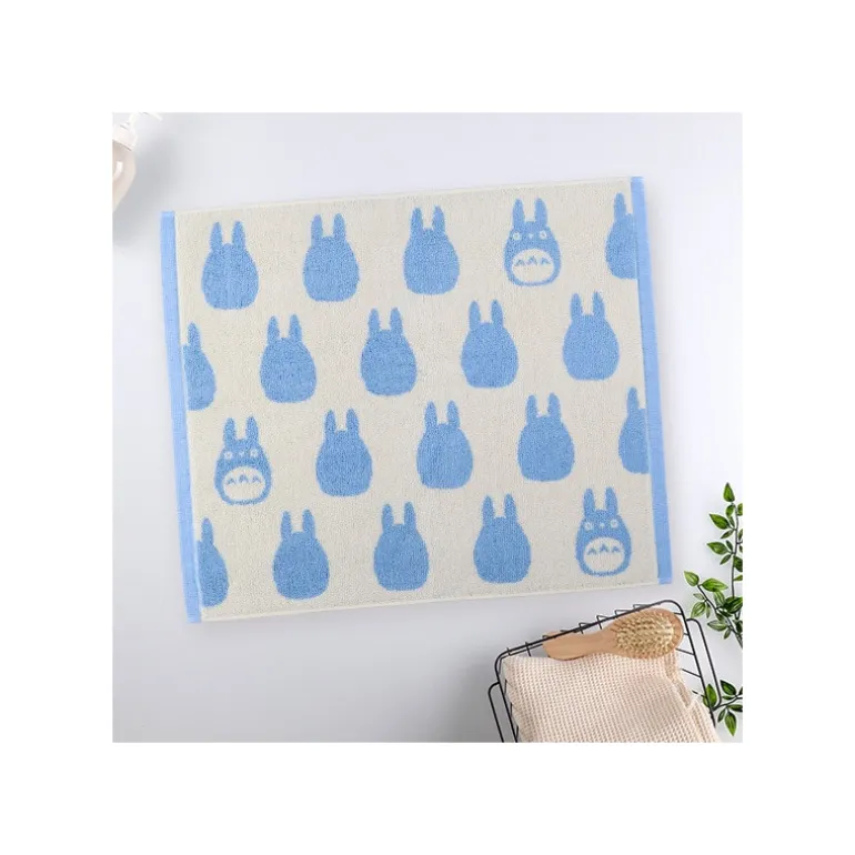 Linge De Maison>Maison Ghibli Tapis de Bain Silhouette Totoro Bleu 50x60 cm - Mon Voisin Totoro