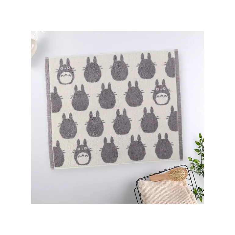 Linge De Maison>Maison Ghibli Tapis de Bain Silhouette Totoro Gris 50x60 cm - Mon Voisin Totoro