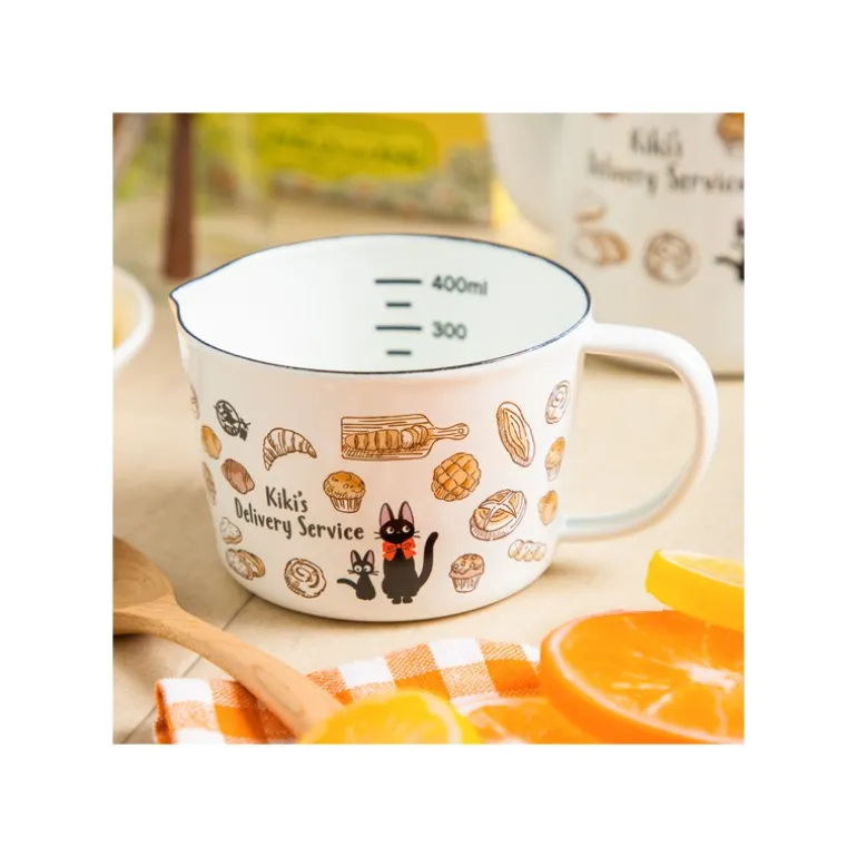 Cuisine Et Table>Maison Ghibli Tasse à mesurer émail Viennoiseries 450ml - Kiki la petite sorcière