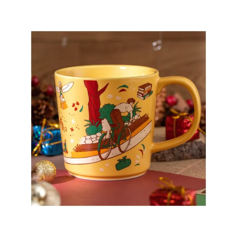 Cuisine Et Table>Maison Ghibli Tasse céramique Chasse au chat - Si tu tends l'oreille