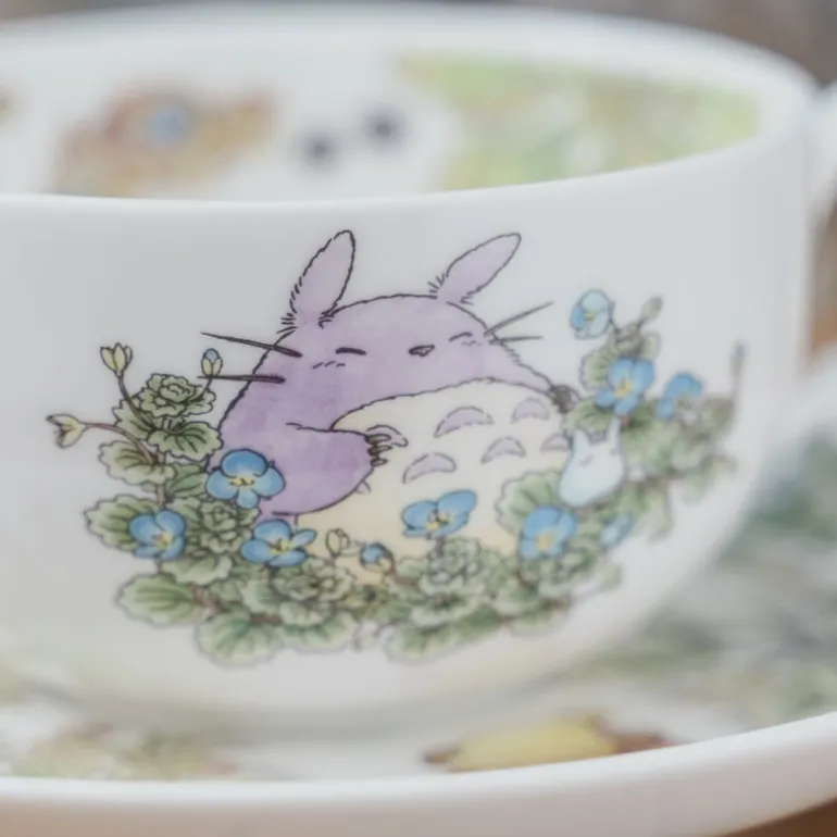 Cuisine Et Table>Maison Ghibli Tasse et Sous Tasse Totoro Ooinuhugri - Mon Voisin Totoro