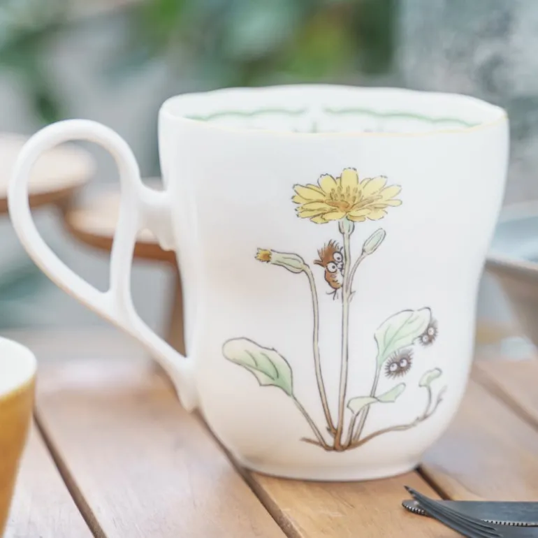 Cuisine Et Table>Maison Ghibli Tasse Totoro Chapeau de Fleurs Jaunes - Mon Voisin Totoro