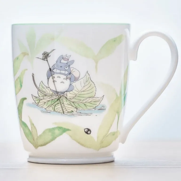 Cuisine Et Table>Maison Ghibli Tasse Totoro sur une feuille - Mon Voisin Totoro