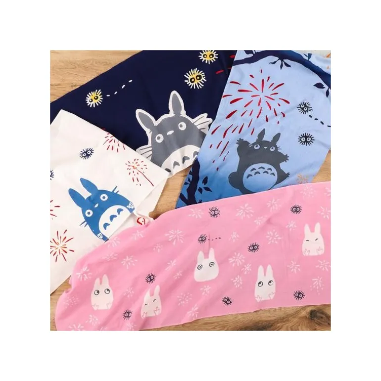 Linge De Maison>Maison Ghibli Tenugi Totoro Bleu Feux d’artifice - Mon Voisin Totoro