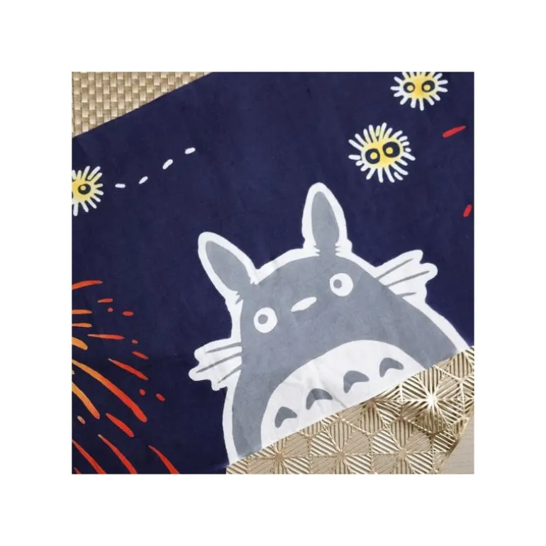 Linge De Maison>Maison Ghibli Tenugi Totoro Gris Feux d’artifice - Mon Voisin Totoro