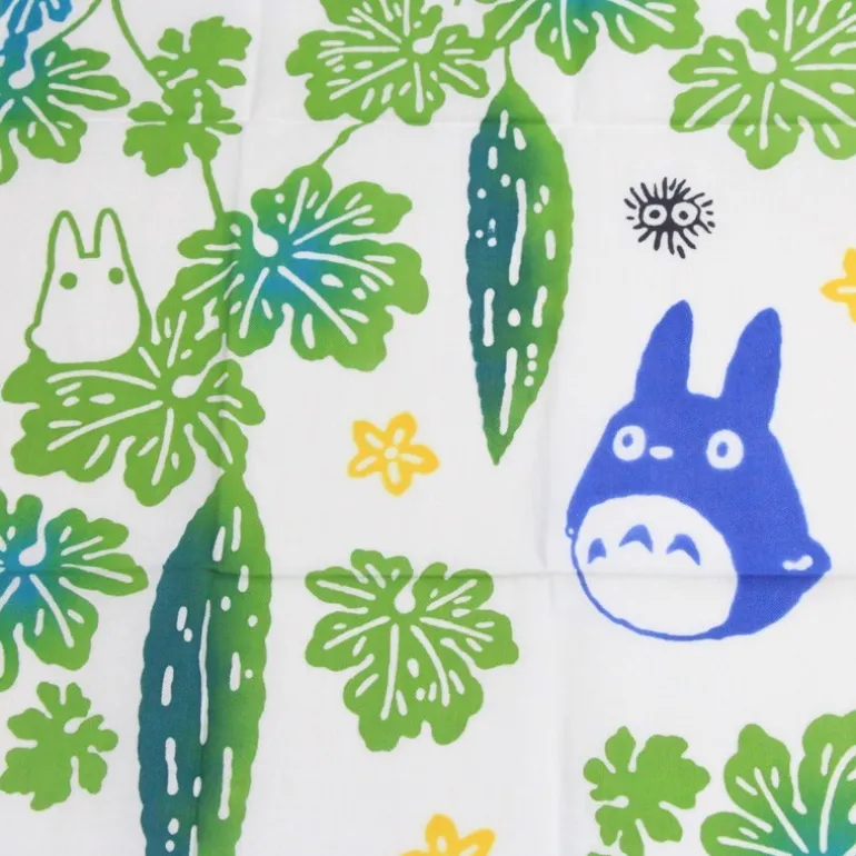 Linge De Maison | Textile>Maison Ghibli Tenugi Totoros perdus dans les feuilles - Mon Voisin Totoro