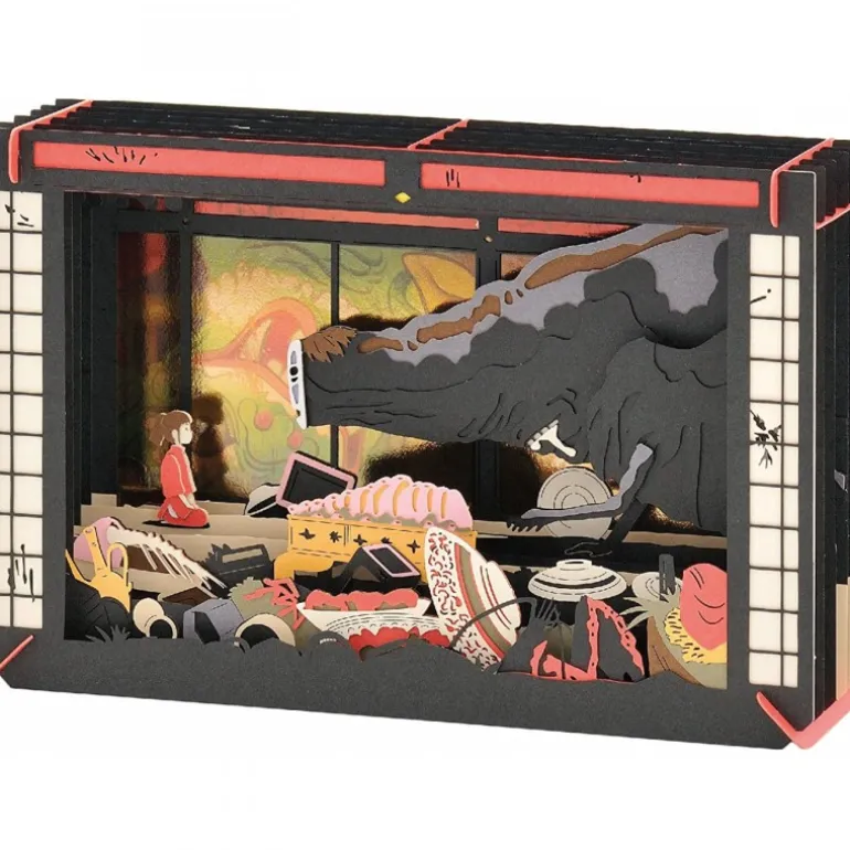 Loisirs Créatifs>Maison Ghibli Théâtre de papier Après la fête - Le Voyage de Chihiro