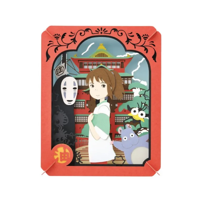 Loisirs Créatifs>Maison Ghibli Théâtre de papier Chihiro Ville Mystérieuse - Le Voyage de Chihiro