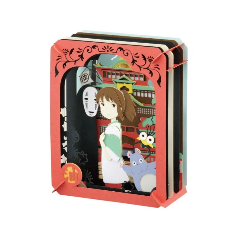 Loisirs Créatifs>Maison Ghibli Théâtre de papier Chihiro Ville Mystérieuse - Le Voyage de Chihiro