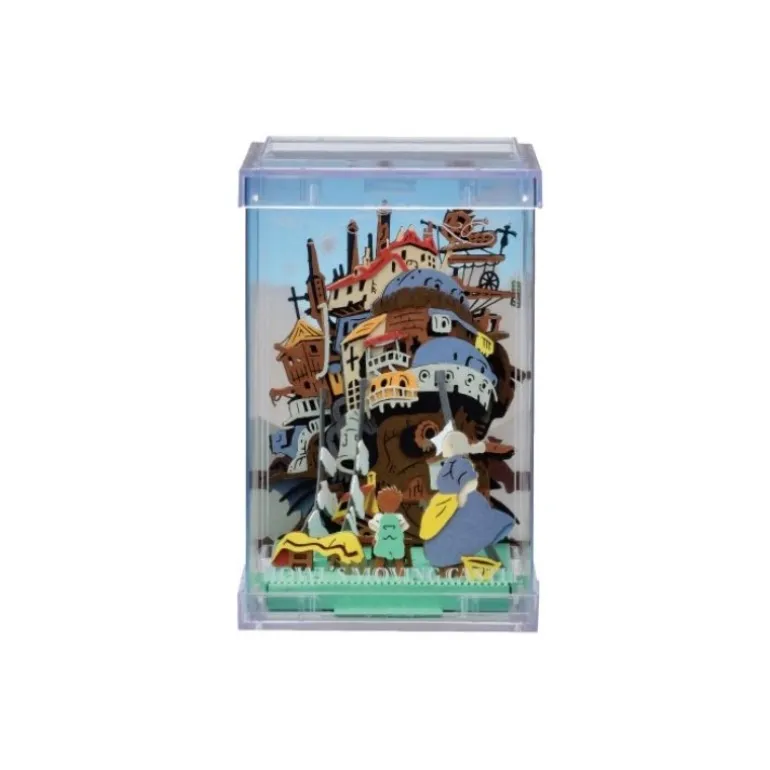 Loisirs Créatifs>Maison Ghibli Théâtre de papier Cube Jour de lessive - Le Château ambulant